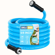 CircleRiver front view of 50ft hose and packaging showing contents and benefit
