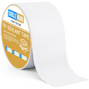 CircleRoad RV roof tape front roll showing neat, ready-to-use sealant