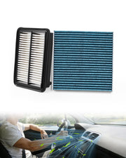 Citumo front packaging showing engine and cabin filter kit with clear labeling and fit benefit