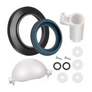 Ciuouient waste ball front view showing valve for reliable sealing