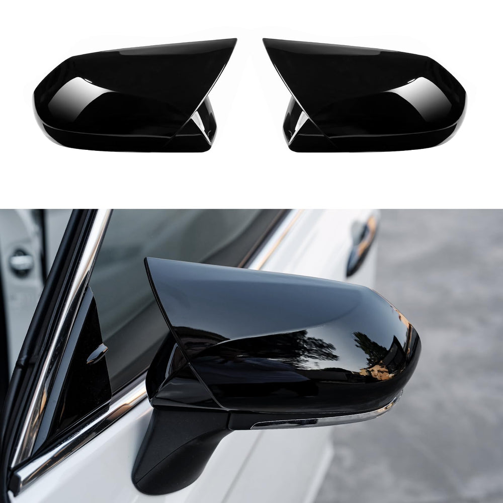 CKE front view of glossy black Ox Horn cover showing sleek styling and premium finish