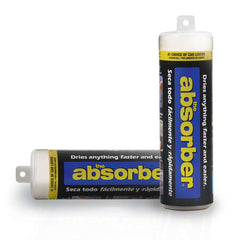 CleanTools Absorber front packaging showing two towels and tube, convenient storage benefit