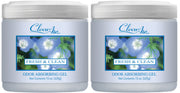 Clear Air front packaging showing 15oz jar and label benefit freshens room