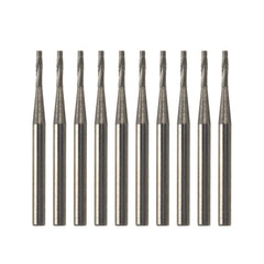 Clearshield bits installed in drill demonstrating compatibility with Clearshield tool