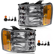 CLERYYE front view headlight assembly showing factory-fit and improved appearance