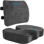 CloudBliss front view of cushion and lumbar showing balanced support