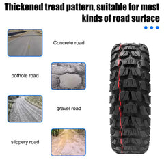 CMIYETO tire mounted on scooter demonstrating secure wheel fit