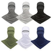 Cmonie front view of 6-pack balaclavas showing color mix and packaging, ready for outdoor use
