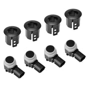 CNPAPC front packaging showing four parking sensors and brackets, ensures correct kit selection