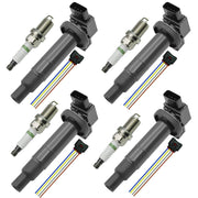CNPAPC front packaging showing four ignition coils and plugs, ensuring correct purchase