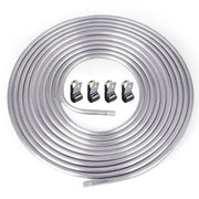 CNRAQR coil front view showing 25ft tube and neat packaging for easy installation