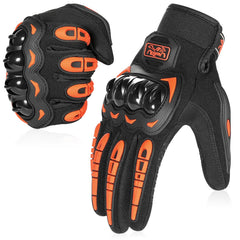 COFIT glove front view showing orange design and fit for clear visibility