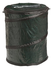 Coghlan's front view of pop-up trash can showing fast setup and portability