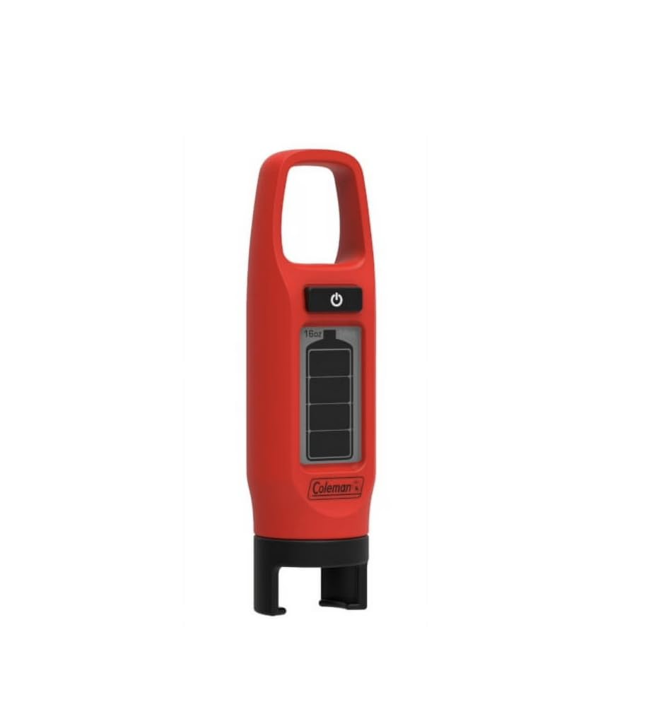 Coleman digital gauge front view showing compact design and easy handling benefit