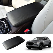 Coleya front view of console cover showing clean fit and neat finish benefit: refined cabin look
