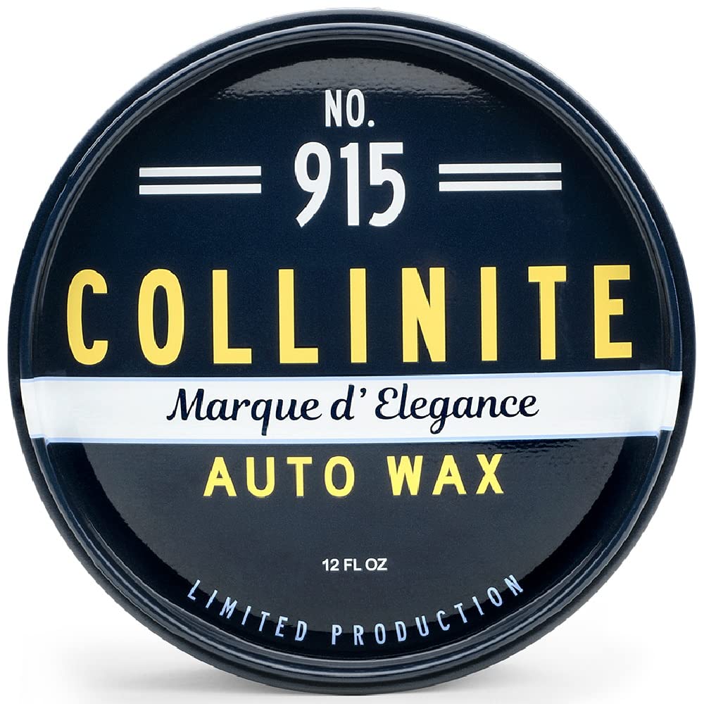 COLLINITE 915 front jar view showing label and premium finish benefits
