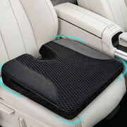 ComfiLumba front view wedge cushion showing full coverage and improved comfort