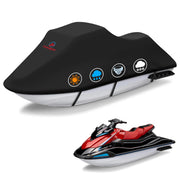 M COMNOVA OUTDOORS front view of covered jetski showcasing full protection