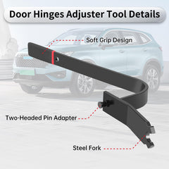 CONGKAILU tool in use on car door demonstrating single-person alignment efficiency