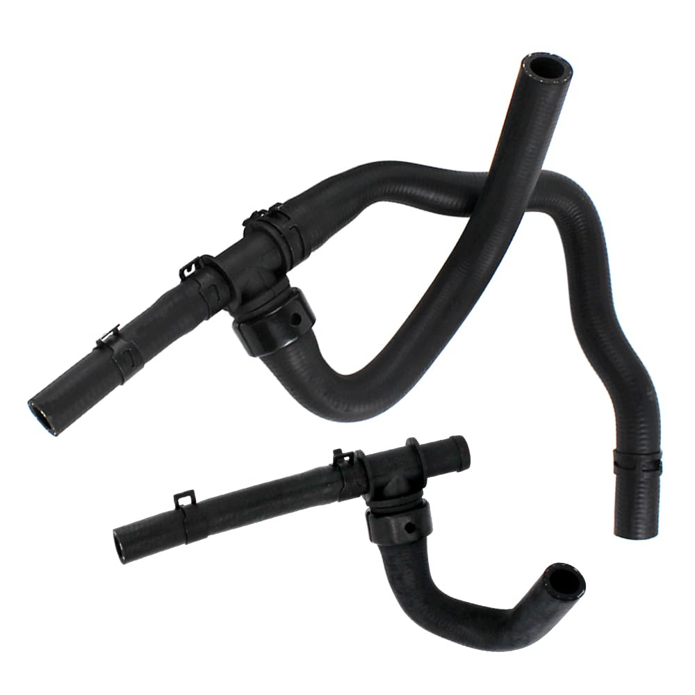 COOL STAR heater hose front assembly showing direct-fit ends and benefits of easy replacement