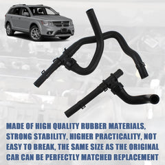COOL STAR heater hose installed under hood demonstrating correct routing and simple fitment