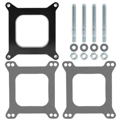 CoretorTex front view with spacer and gaskets showing complete kit benefits