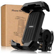 corki front packaging showing handlebar mount and branding, clearly visible benefit: quick installation
