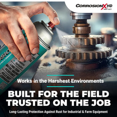 CorrosionX protecting a battery terminal to prevent corrosion loss