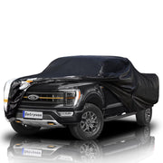 Cotryvox front view showing full coverage and secure fit protecting truck exterior