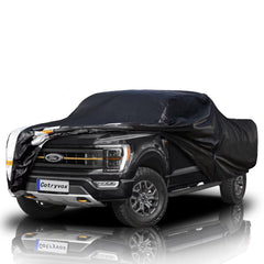 Cotryvox front view showing full coverage and secure fit protecting truck exterior