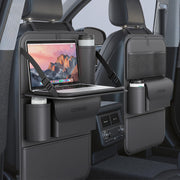 Coverado front view with tray open showing functional layout and convenience