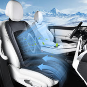 Coverado front view of seat cover showing full fit and protection benefit