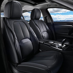 Coverado front seat covers package ready to install, protects seats