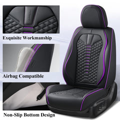 Coverado rear seats with extra pocket providing on-the-go storage