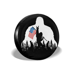 cozipink Bigfoot flag front view showing bold design and curb appeal