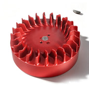CPVNQMDG flywheel front face showing lightweight design and balanced finish improving throttle response