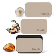 CRATIK front packaging with visor clip and three stones showing premium starter kit benefit