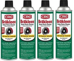 CRC Brakleen front can close-up showing label and quick-clean benefit