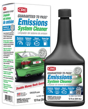 CRC front label on 12 oz bottle showing formula benefits and clarity