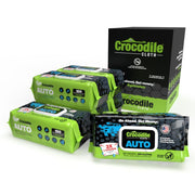 Crocodile Cloth front packaging showing bulk 6-pack, clear labeling and count