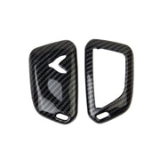crosselec front view of Corvette C8 key fob cover showing sleek finish and protection
