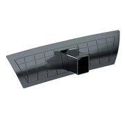 Crvicv front view of hitch cover showing flush fit and improved rear look