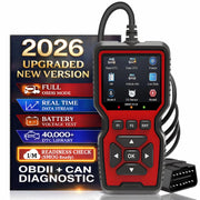 CrysGuard V519 front view showing durable housing and buttons for reliable diagnostics