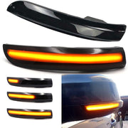 csslyzl front assembly smoked lens showing sleek fit and clear signaling benefit