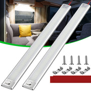 CT CAPETRONIX front view of the 2-pack light bars showing compact design and bright output