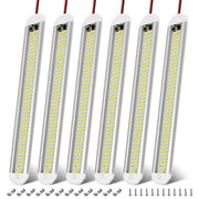 CT CAPETRONIX front view of six-bar pack, bright uniform lighting benefit
