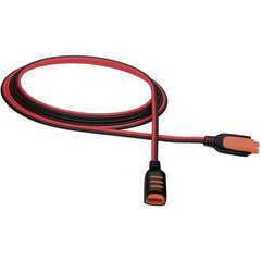 CTEK Comfort Connect extension front connector showing secure fit and quick setup