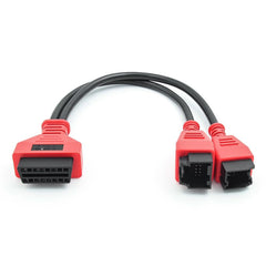 CTobd connector close-up showing 12 and 8 pin ends for secure gateway bypass