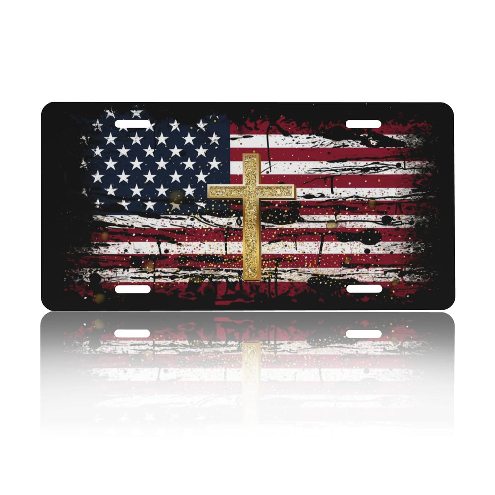 CTVSLFU front view showing cross American flag design and bold colors for standout style