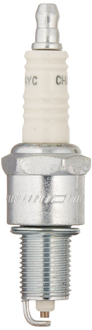 Cummins Onan spark plug front view showing OEM fit and easy replacement benefit